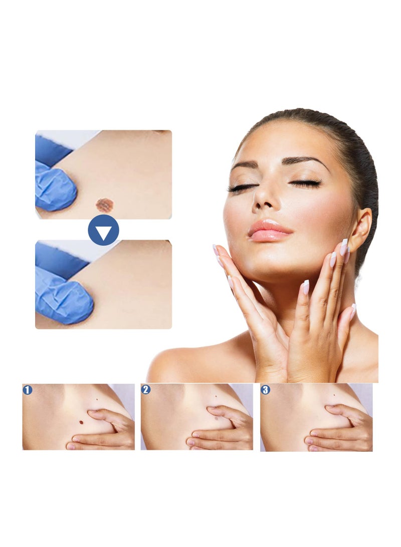 Generic Skin Tag Removal Kit - 144 Pcs Fast & Easy Home Tool for Removing Flesh and Black Nevus, Safe & Painless Lightening Agent Patches for Effective Skin Treatment. - Image 5