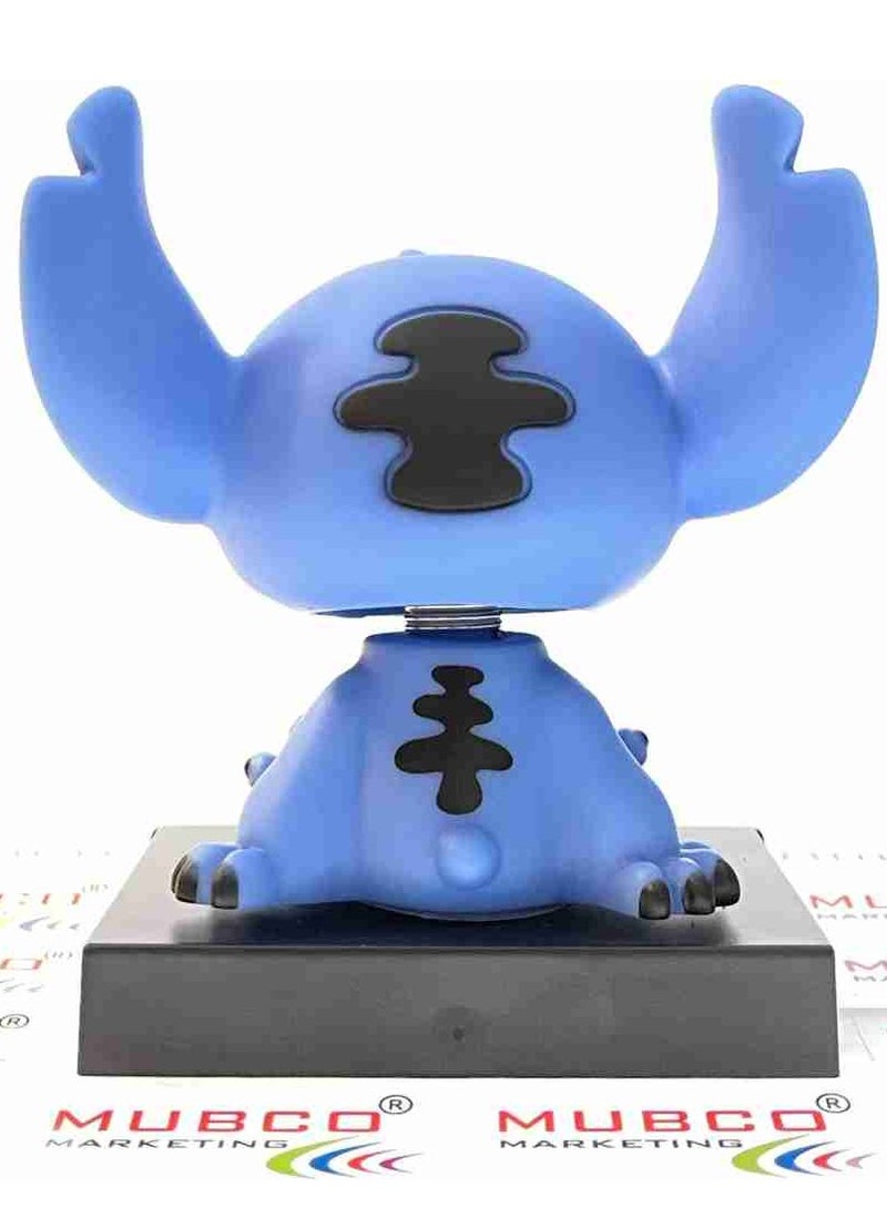 Stitch Action Figure Limited Edition, Bobblehead with Mobile Holder for Car Dashboard, Office Desk & Study Table