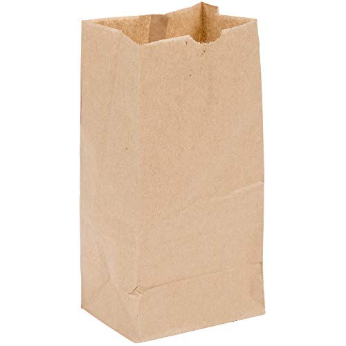 Perfect Stix Brown Bag 4100 4lb Brown Paper Lunch Bags Pack of 100ct