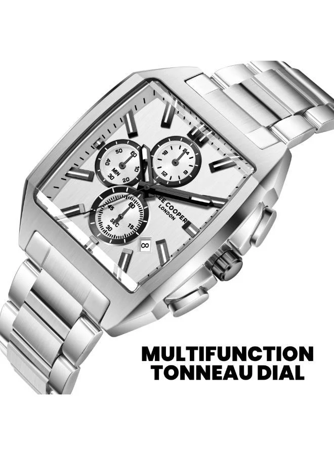 Lee Cooper  Men's Metal MULTIFUNCTION Watch LC08344.330 - 40X50 mm for Men | Best Price UAE