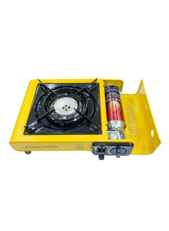 CONCORD Portable Butane Gas Stove For Camping and Picnic / YELLOW  - Image 2