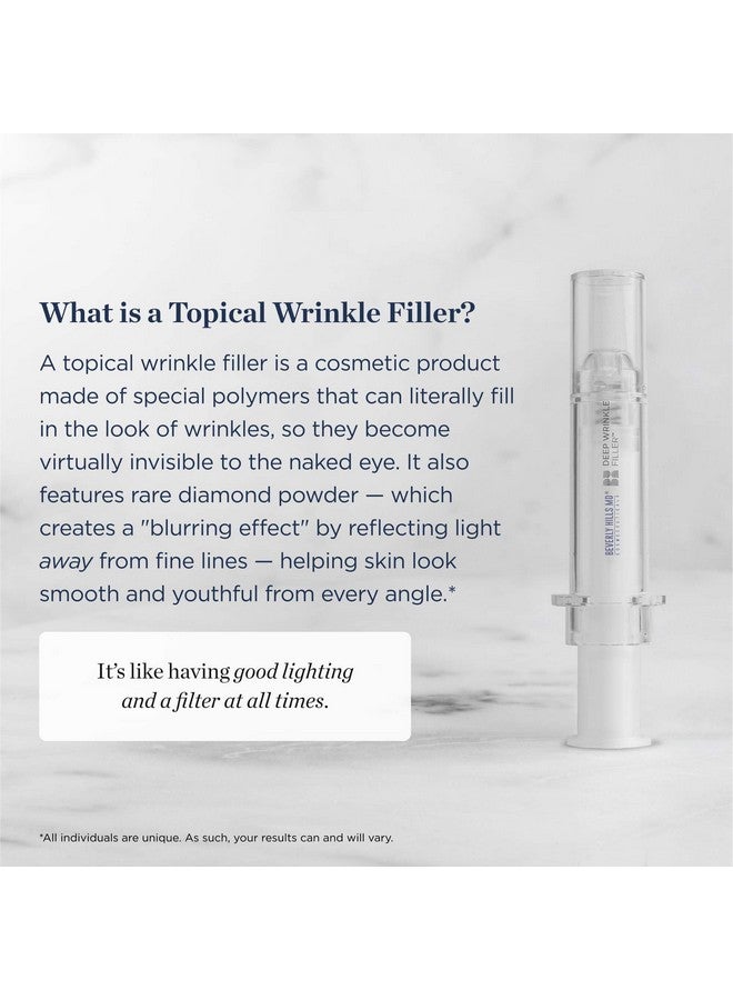 Beverly Hills MD Deep Wrinkle Filler- Decrease Appearance of Deep Wrinkles on Contact, Anti-Aging Serum for Smooth, Lifted Complexion- Helps Correct Fine Lines & Creases w/Diamond Dust & Polymers - Image 2