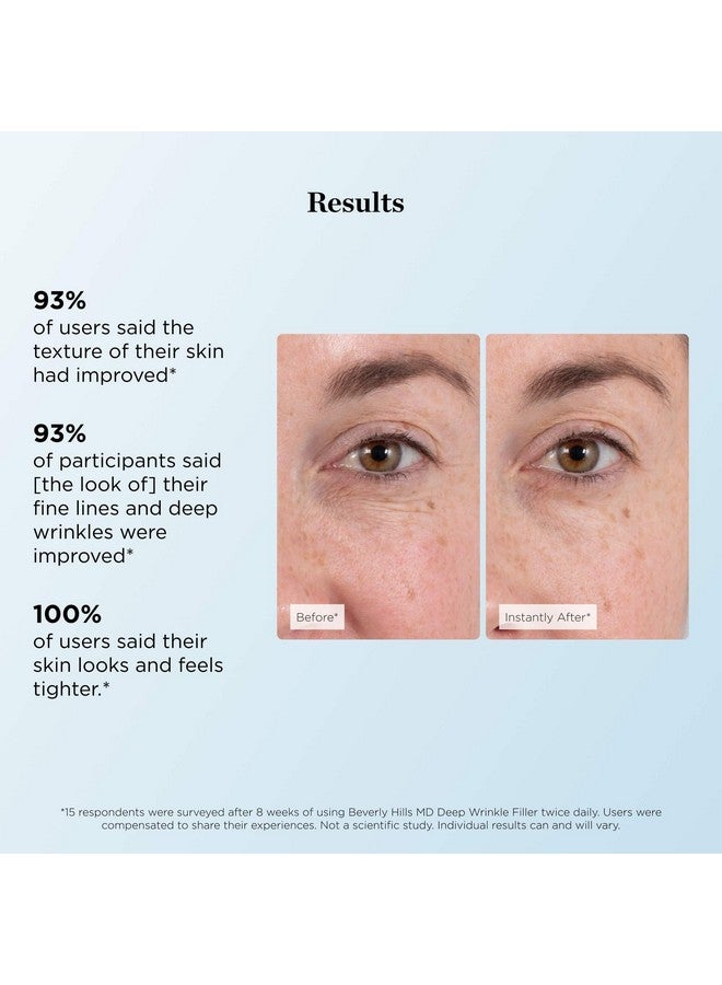 Beverly Hills MD Deep Wrinkle Filler- Decrease Appearance of Deep Wrinkles on Contact, Anti-Aging Serum for Smooth, Lifted Complexion- Helps Correct Fine Lines & Creases w/Diamond Dust & Polymers - Image 4