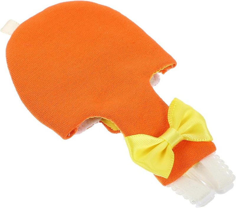 Orange Large Bird Diaper Flight Suit Soft Breathable Fabric Protective Bird Clothes - Image 1