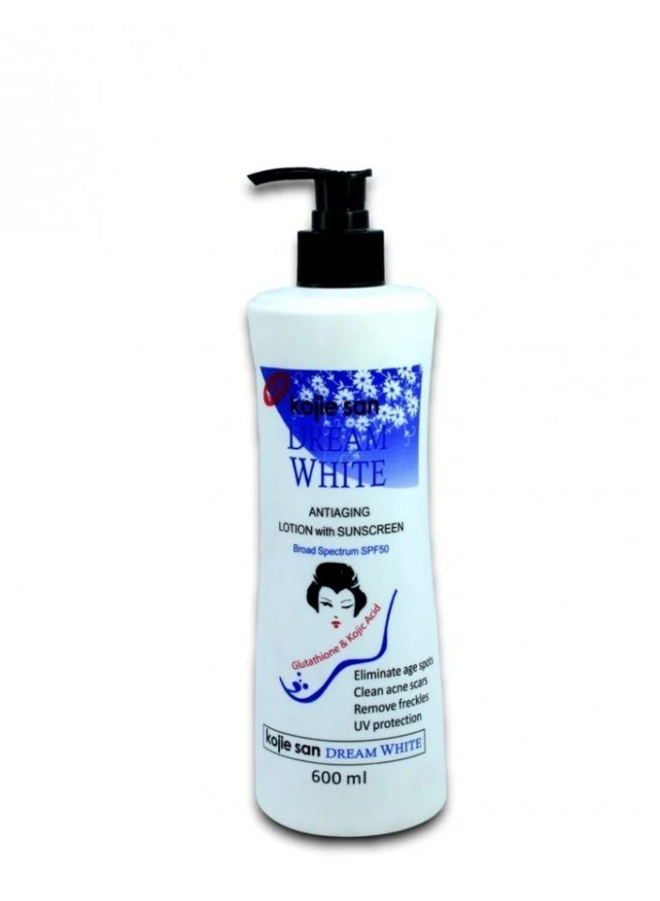 دريم وايت للجسم  600 مل