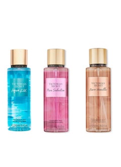 Pack of Three Combo Pure Seduction, Aquakiss and Bare vanilla 250x3 total 750ml