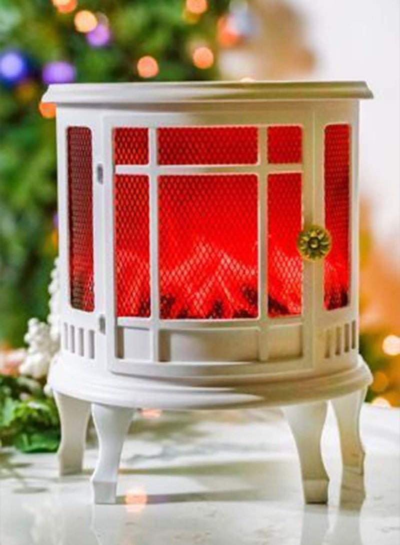 MARS Q Decorative LED lamp in the shape of a fireplace 31×29 cm - Image 1
