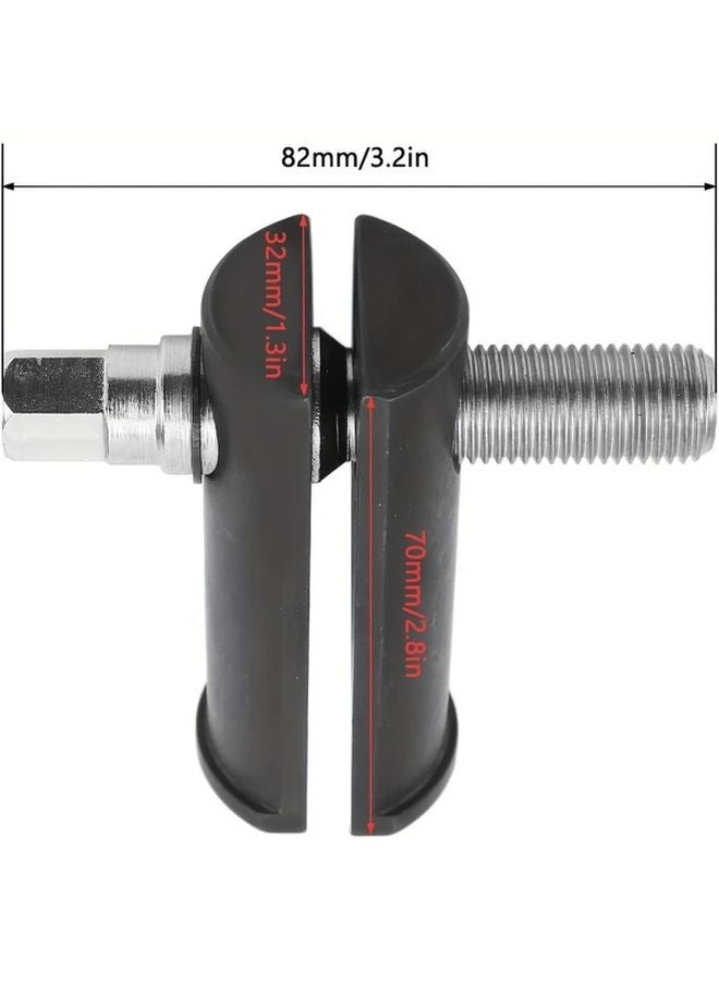 Premium Black Motorcycle Steering Headset Bearing Removal Tool Fits 1 1 8 to 2 5 8 Inch ID Races - Image 3