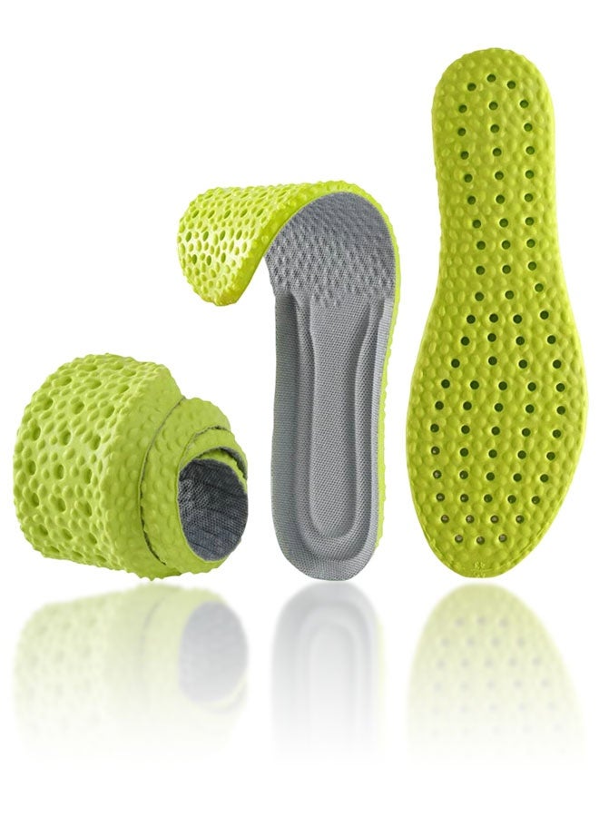 نعال داخلية للأحذية للرجال والنساء، نعال من إسفنج الذاكرة، أفضل بدائل للنعال الداخلية، توفر امتصاصًا ممتازًا للصدمات وتوسيدًا مريحًا للقدمين، وتمنع رائحة القدم. - Image 1