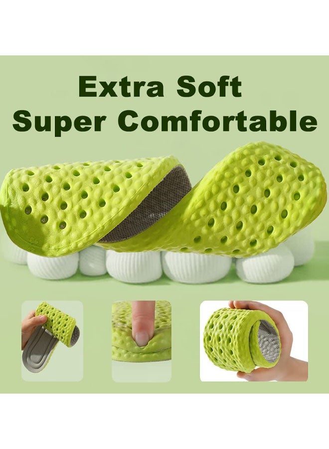 نعال داخلية للأحذية للرجال والنساء، نعال من إسفنج الذاكرة، أفضل بدائل للنعال الداخلية، توفر امتصاصًا ممتازًا للصدمات وتوسيدًا مريحًا للقدمين، وتمنع رائحة القدم. - Image 3