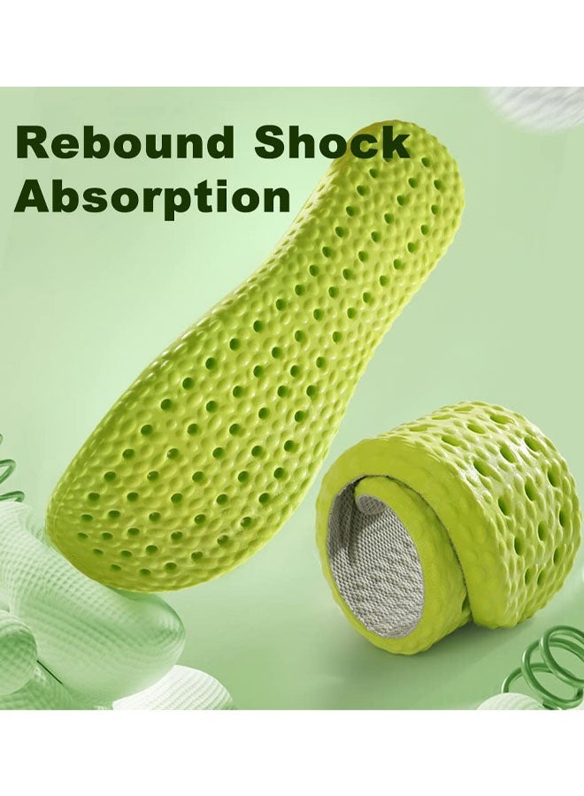 نعال داخلية للأحذية للرجال والنساء، نعال من إسفنج الذاكرة، أفضل بدائل للنعال الداخلية، توفر امتصاصًا ممتازًا للصدمات وتوسيدًا مريحًا للقدمين، وتمنع رائحة القدم. - Image 4