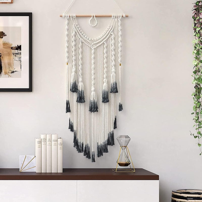 NEWZON 5mm 100 Meters Cotton Cord Suitable for Macrame Thread for Wall Hanging Plants Knotting Crochet Thread OffWhite - Image 2