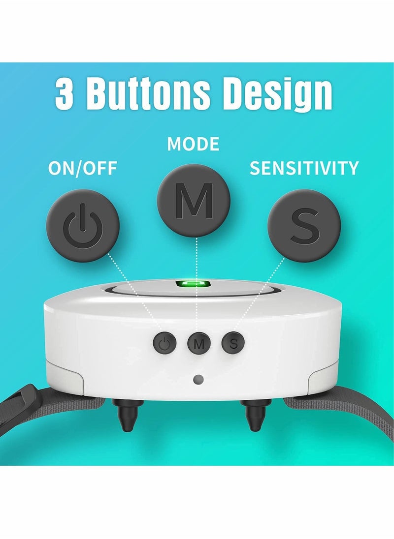 Excefore - Bark Collar, Rechargeable Anti Barking Dog Collars with 7 Adjustable Sensitivity and Intensity Beep Vibrations for Small Medium Large Dogs - Image 1