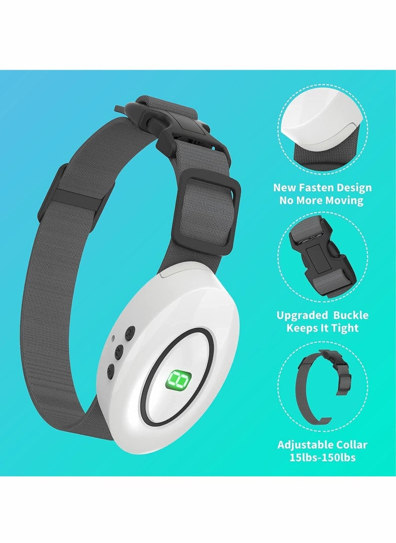 Excefore - Bark Collar, Rechargeable Anti Barking Dog Collars with 7 Adjustable Sensitivity and Intensity Beep Vibrations for Small Medium Large Dogs - Image 1