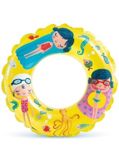 INTEX 59242NP-Inflatable Swim Ring 61cm/24", Yellow-Swim Sea 