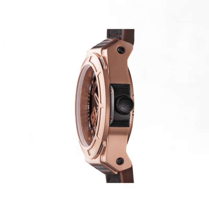 Hydrogen Watch Automatic Otto Brown-Rose Gold Watch