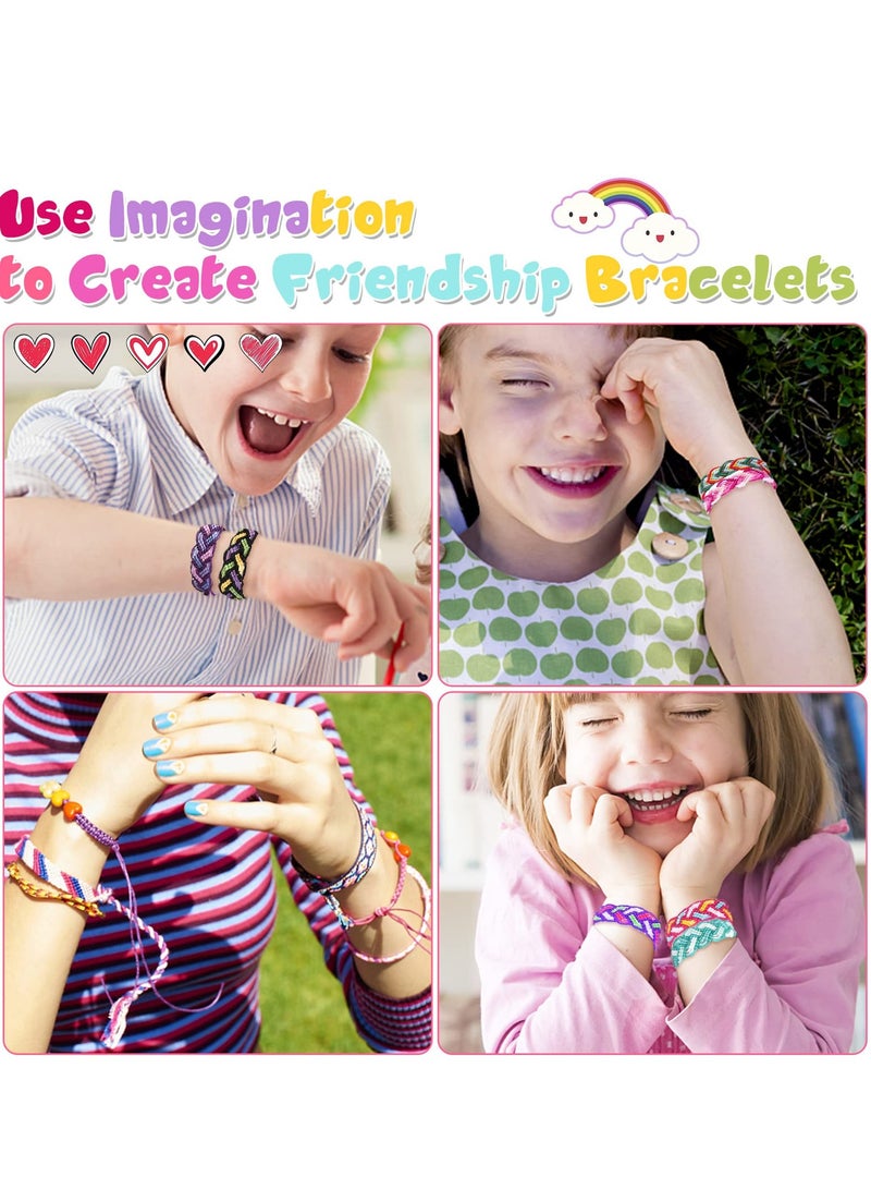 Friendship Bracelet Making Toys for Girl, Friendship DIY Craft Kit for 8-14 Years Old Kid Jewellery Making Kits Birthday Gifts, Present for Girls - Image 2