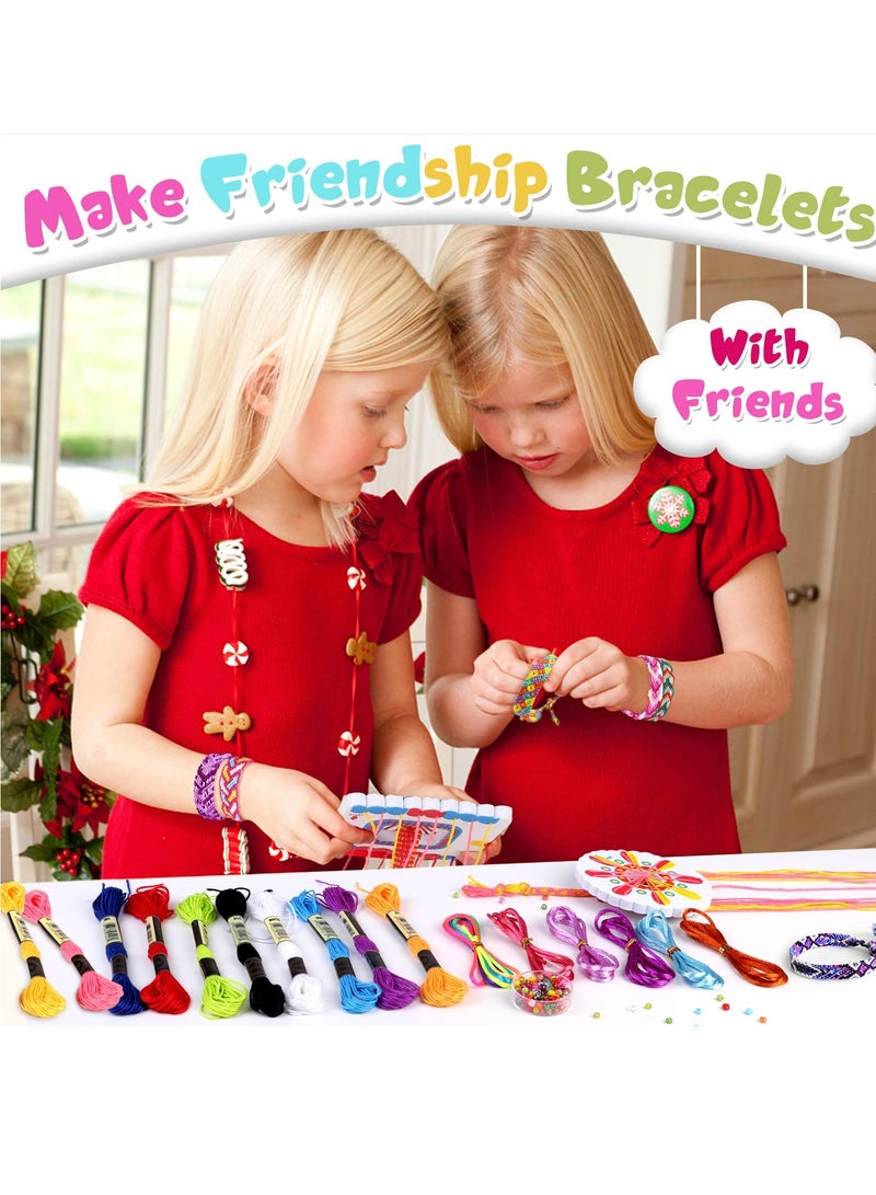 Friendship Bracelet Making Toys for Girl, Friendship DIY Craft Kit for 8-14 Years Old Kid Jewellery Making Kits Birthday Gifts, Present for Girls - Image 5