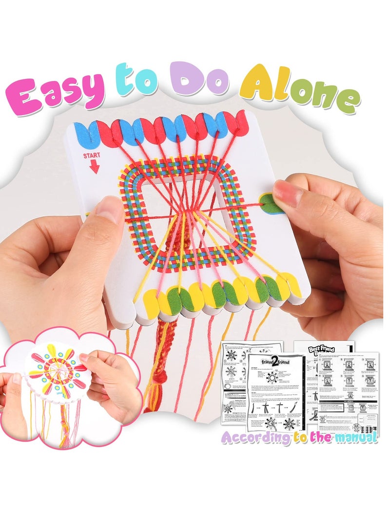 Friendship Bracelet Making Toys for Girl, Friendship DIY Craft Kit for 8-14 Years Old Kid Jewellery Making Kits Birthday Gifts, Present for Girls - Image 4