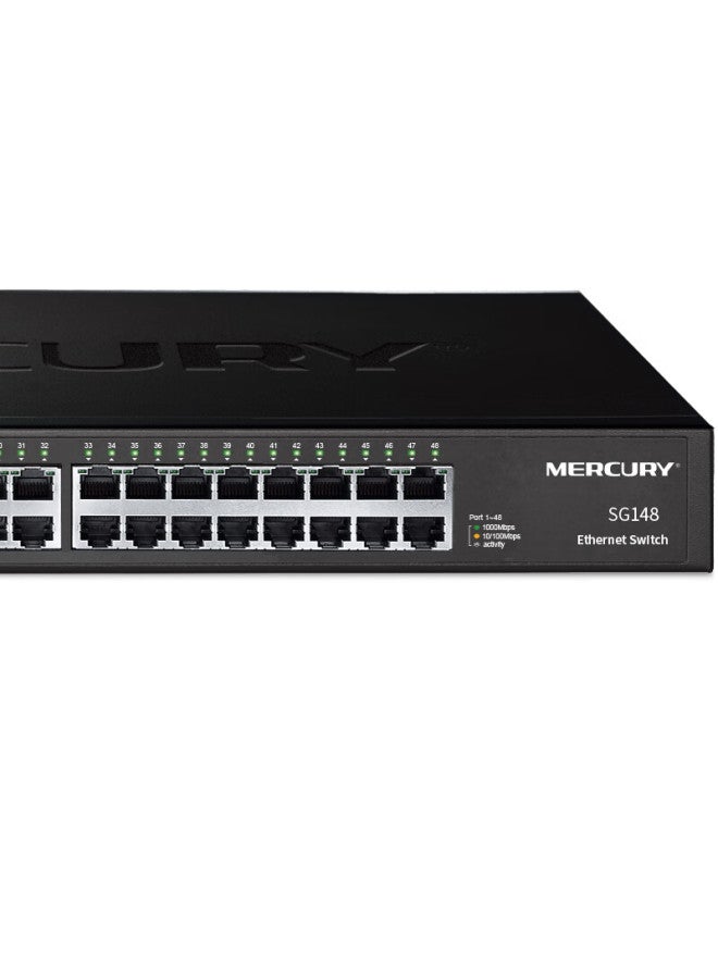 Mercury مفتاح إيثرنت كامل جيجابت 48 منفذ ميركوري Sg148 - Image 2