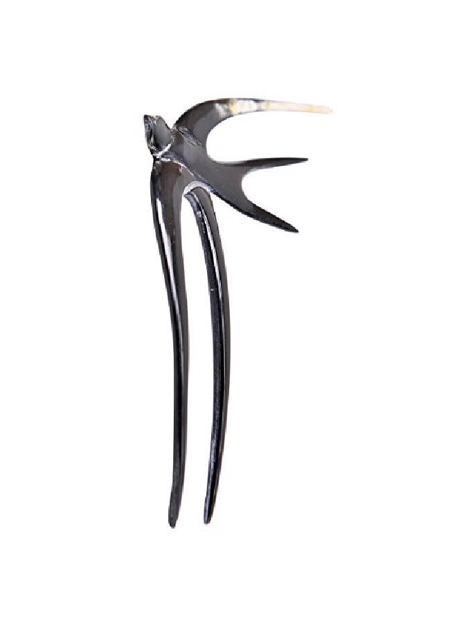Marycrafts - Buffalo Horn Swallow Bird Hair Fork Hair Sticks Accessories Handmade - Image 1