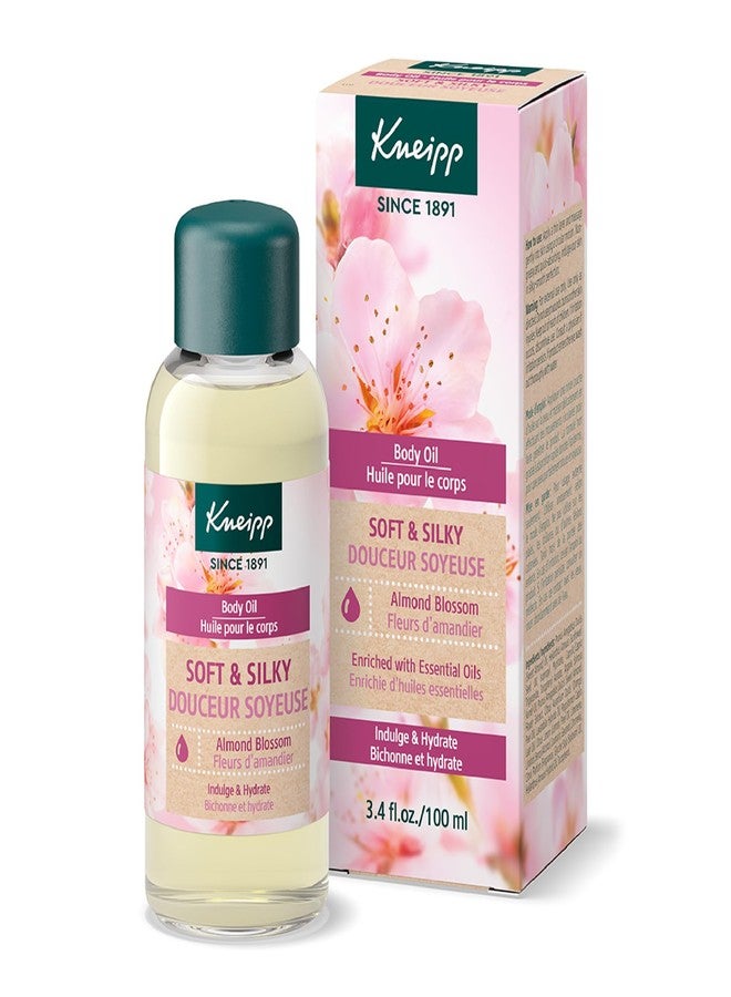 Kneipp زيت الجسم من كنيب، زهر اللوز للبشرة الناعمة، 3.38 أونصة سائلة - Image 1