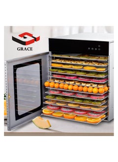 Grace Grace Commercial Food Dehydrator Machine 12 Tray 1000W  - Image 3