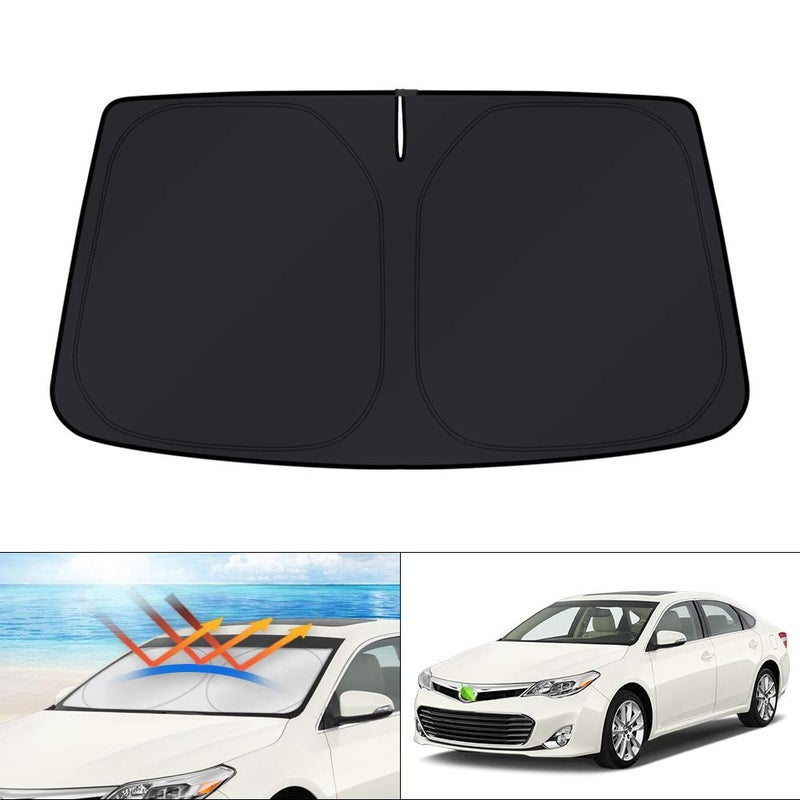 KUST Windshield Sun Shade for 20132018 Toyota Avalon Accessories Custom Fit Window Shield Cover Sun Visor Protector Foldable Sun Blocker UV Sunshade Keep Your Car Cooler