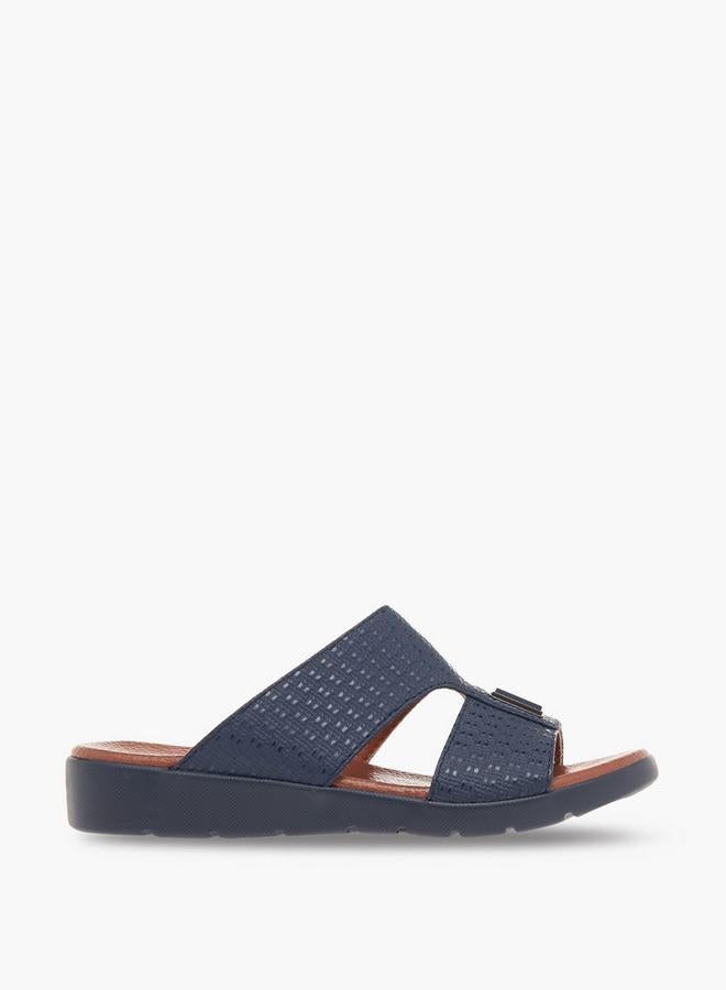 LBL by Shoexpress Boys Textured Slip-On Arabic Sandals Ramadan Collection - Image 1