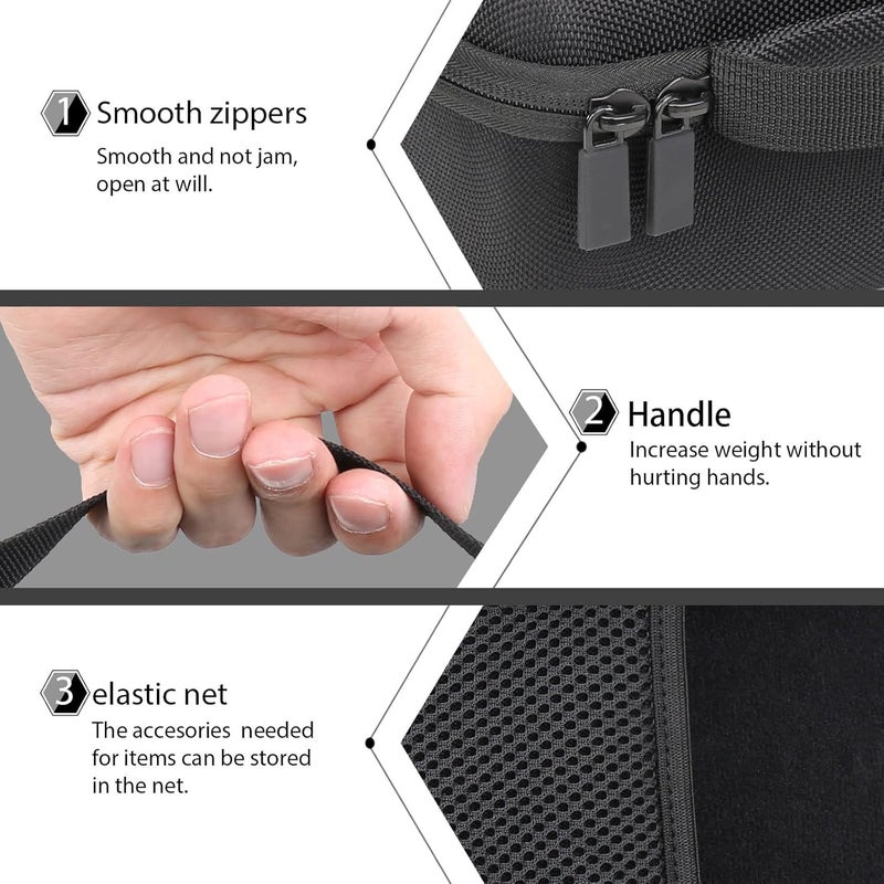 co2CREA Hard Case Replacement for Razer Seiren Mini Seiren X USB Condenser Microphone - Image 5