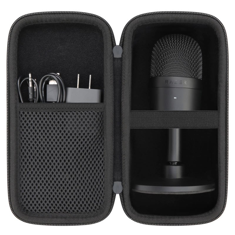 co2CREA Hard Case Replacement for Razer Seiren Mini Seiren X USB Condenser Microphone - Image 1