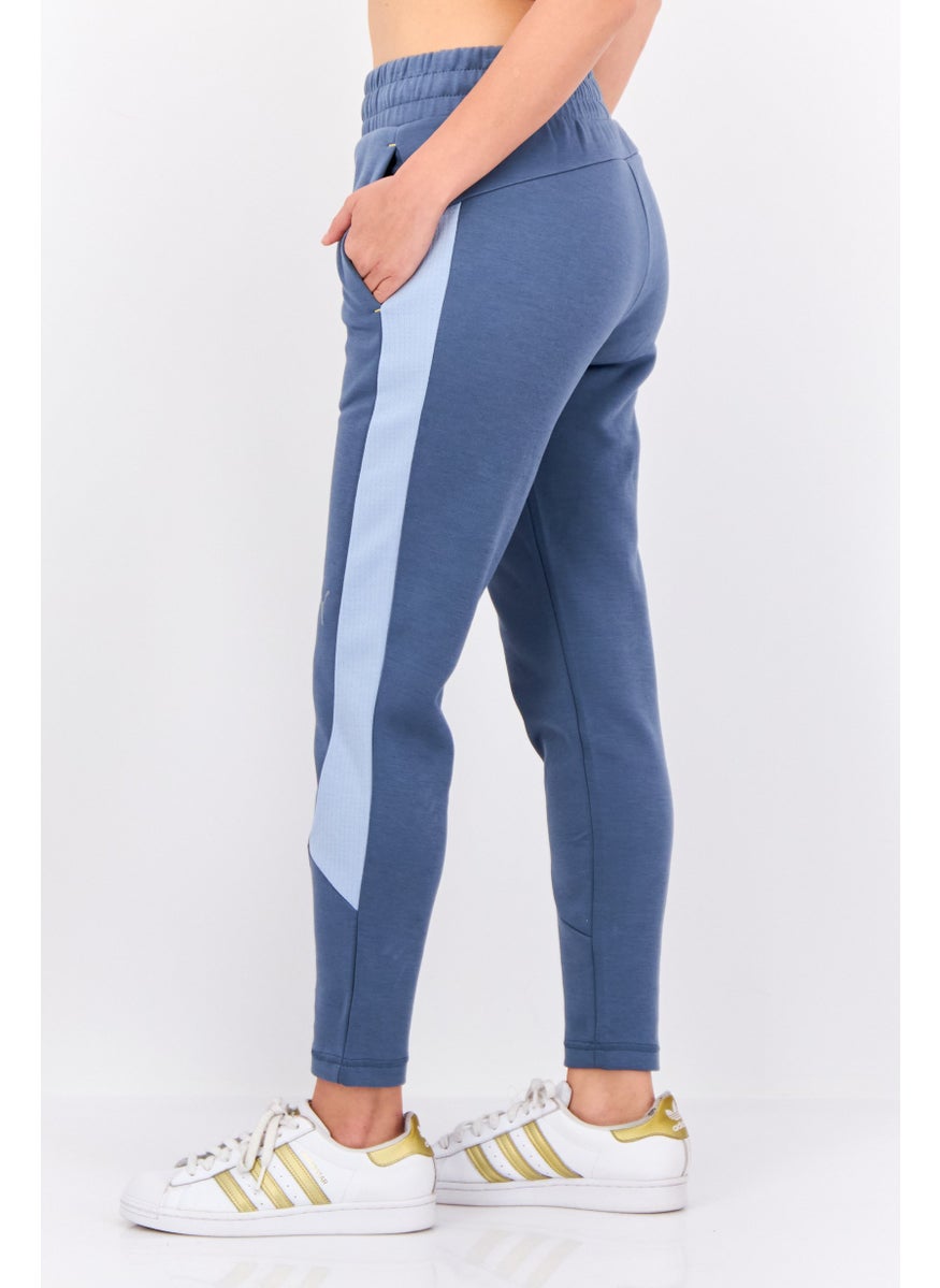 PUMA Women Sportswear Fit Outdoor Sweatpants, Slate Blue  - Image 3