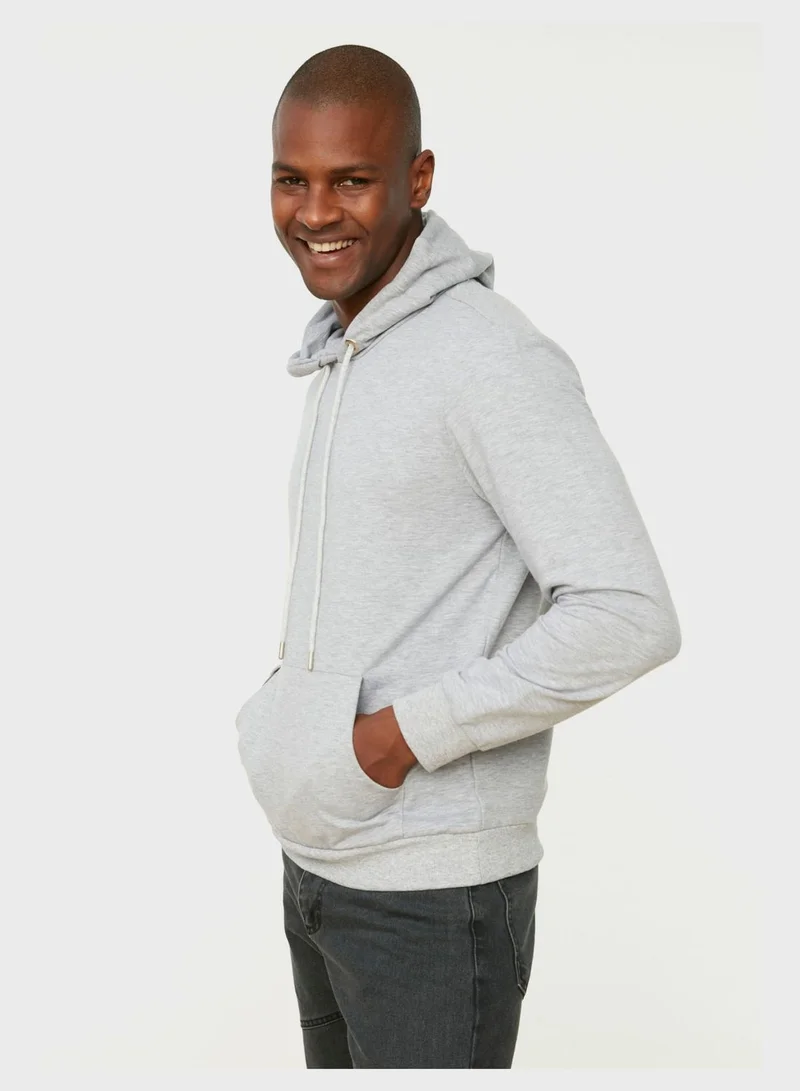 Trendyol Man Essential Hoodie