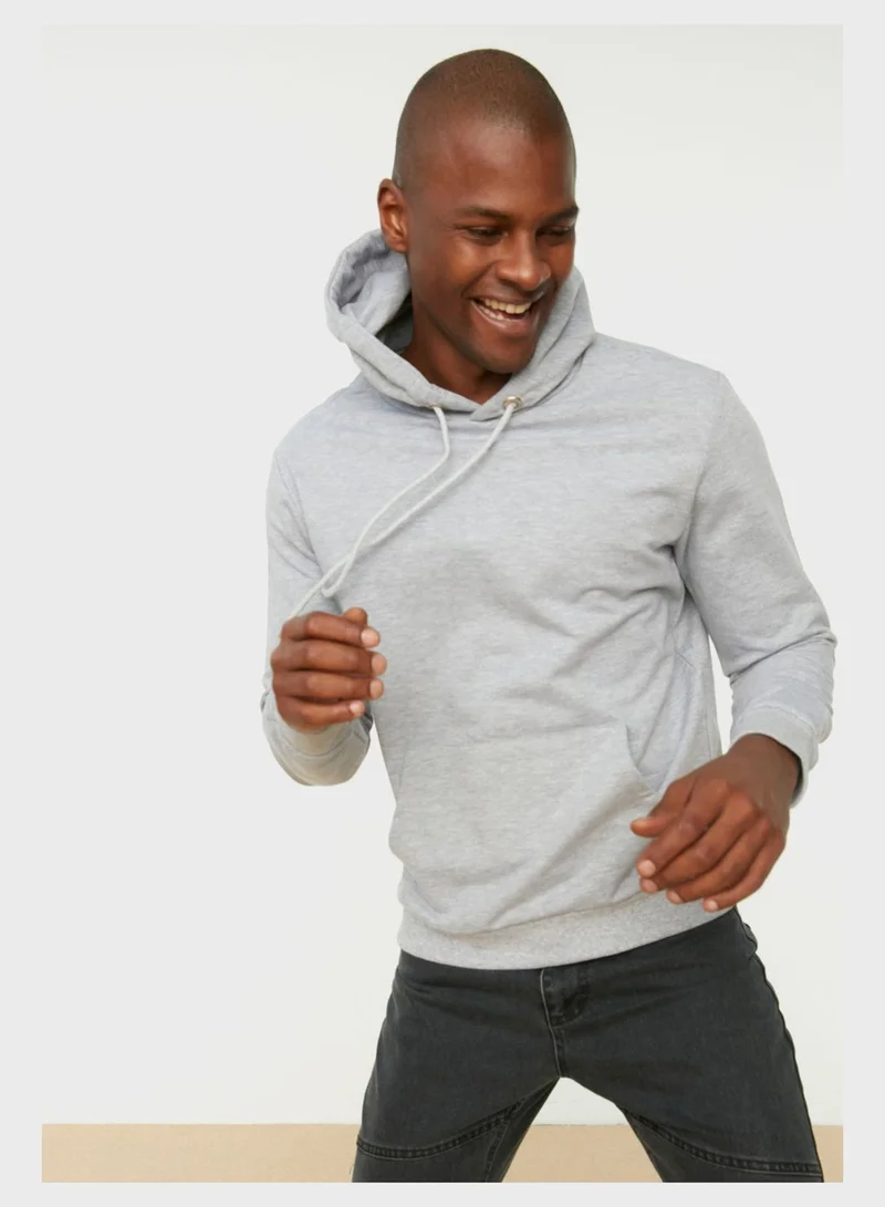 Trendyol Man Essential Hoodie