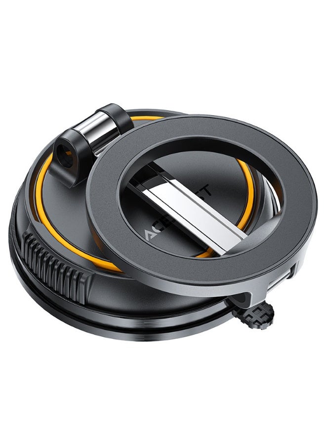 ACEFAST Car Mount Magnetic Holder D55, Multi-angle Adjustment, Foldable and Rotatable, Dual-axis Adjustment, Widely Compatible - Black - Image 2