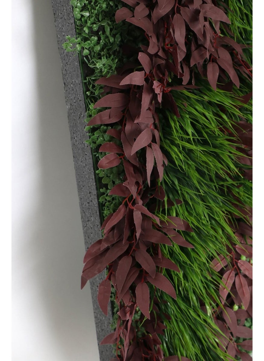 Yapay Çiçek Deposu - Artificial Flower Storage Artificial Vertical Plant Ready Made Wall Panel 50X100cm Model 4 - Image 1