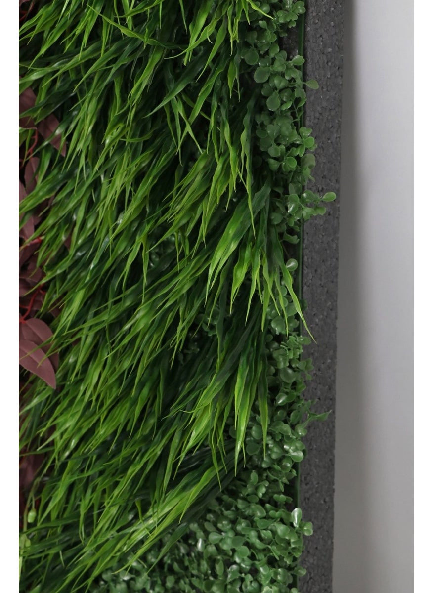 Yapay Çiçek Deposu - Artificial Flower Storage Artificial Vertical Plant Ready Made Wall Panel 50X100cm Model 4 - Image 1
