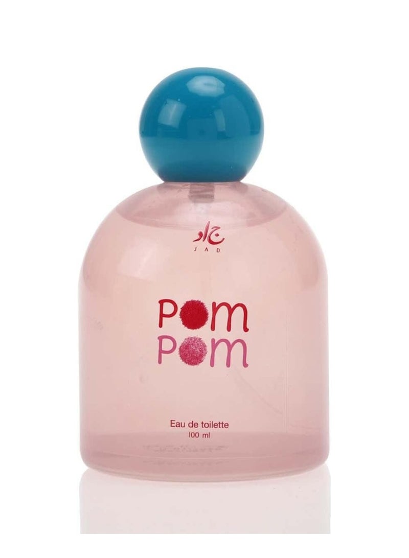 Jad Bundle of Girls collection (Bella, Fluffy, Tasseled 2pcs, Pom Pom) EDT 100ml x 5pcs - Image 2