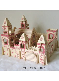 LELE BROTHER 3D Puzzle Wooden Assembly Simulation Building Model 