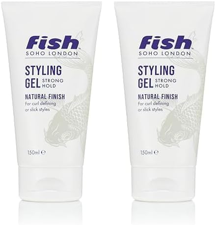 FISH Original Memory Fish Flexible Hair Gel Pack of 2