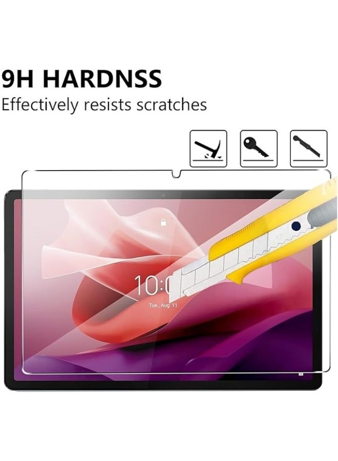 Screen Protector Compatible with Lenovo Tab P12 12.7 inch 2023 (TB-370FU/TB-371FC), 【2 Pack】 Tempered Glass Anti-Scratch Film, High Hardness, No Bubbles, HD Clear Glass Protector - Image 3