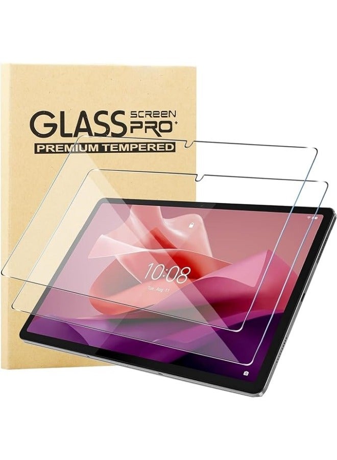 Screen Protector Compatible with Lenovo Tab P12 12.7 inch 2023 (TB-370FU/TB-371FC), 【2 Pack】 Tempered Glass Anti-Scratch Film, High Hardness, No Bubbles, HD Clear Glass Protector - Image 1