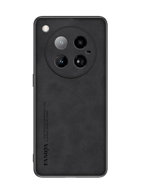 Case Compatible with Infinix Zero 40 5G Case, Plain Leather Soft TPU Silicone Bumper Anti-Fingerprint Shockproof Protective Cover for Infinix Zero 40 5G