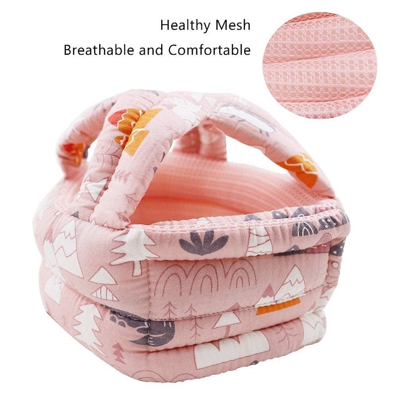 SAHENITEANA Head Protector Helmet for Infant Toddler Crawling Walking Running - Adjustable Safety Cushion Bumper Bonnet, No Bumps Protective Cap Headguard Hat - Image 2