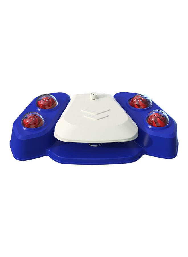 Pet Bath Water Spray Dog Toy Water Dispenser Automatic Water Feeder American Blue - Image 1