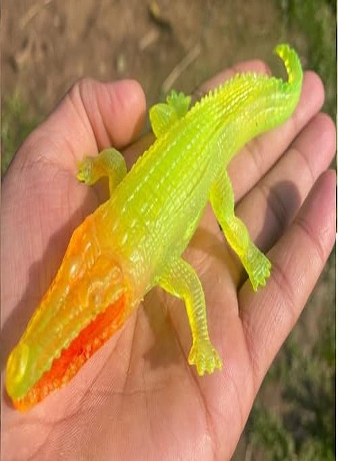 VEDY Animal Toys Rubber Lizard,Rat and Crocodile - Image 2