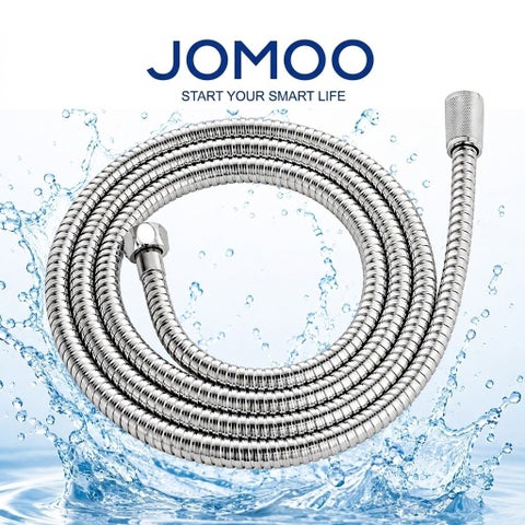 Shower Hose, 1.8 Meter Extro Long Shower Pipe, Stainless Steel Shower Head Hose, Bidet Hose, 360°Anti-twist Shower Pipe, Shattaf Hose