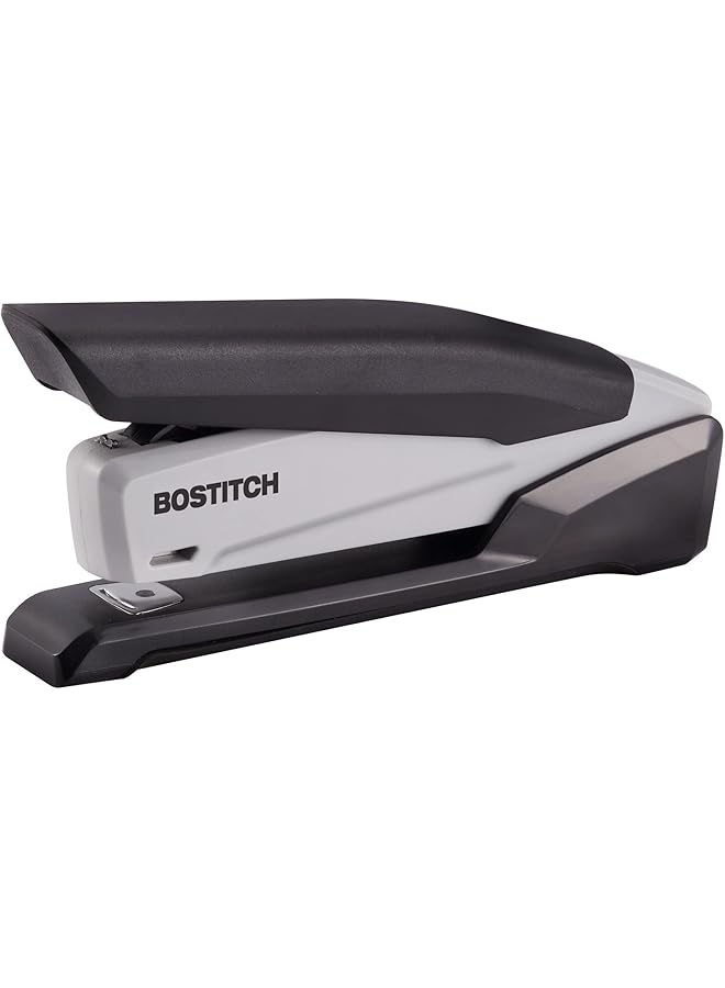 PaperPro Inpower Spring Powered Desktop Stapler Eco Friendly Plastic Moss 1710 - Image 1