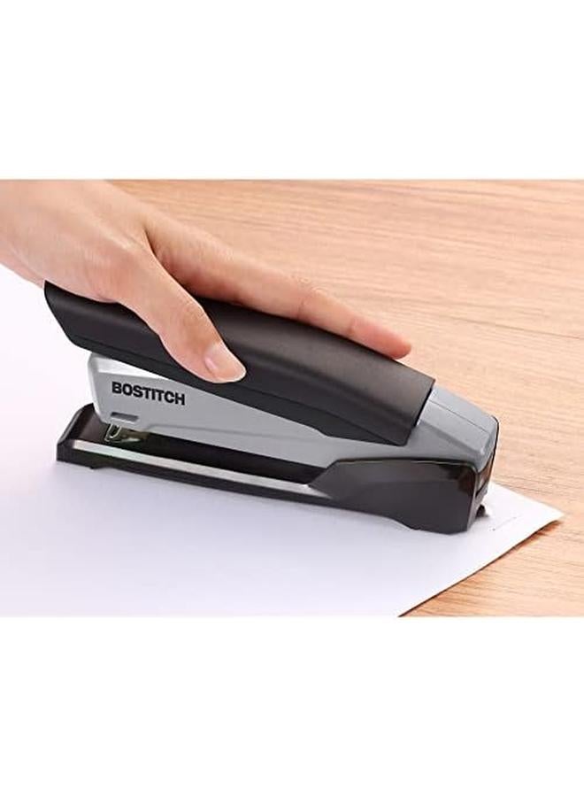 PaperPro Inpower Spring Powered Desktop Stapler Eco Friendly Plastic Moss 1710 - Image 4