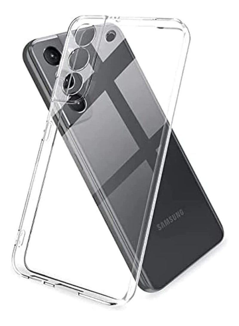 Bills Samsung Galaxy S22 PLUS Case - Crystal Clear Soft TPU Slim Anti-Shock Transparent Back Cover with Reinforced Bumper Corners for Ultimate Protection - Image 3